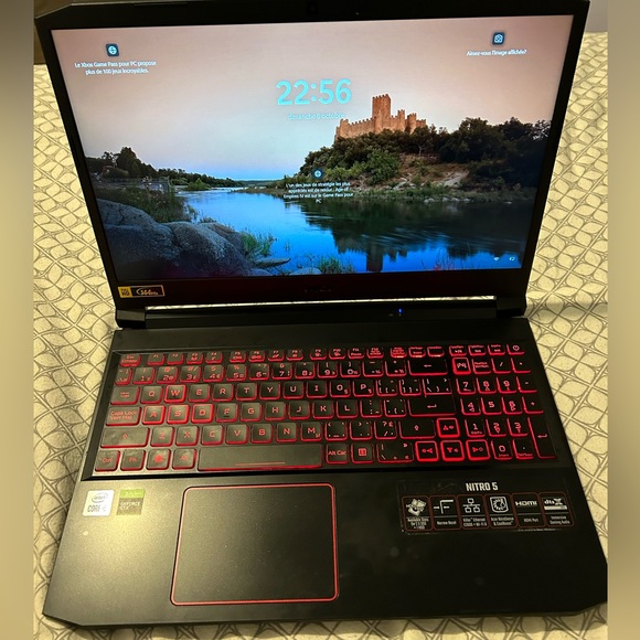 ACER Nitro 5 Ordinateur portable de jeu avec écran de 15.6 Intel Core i6 - Picture 6 of 9